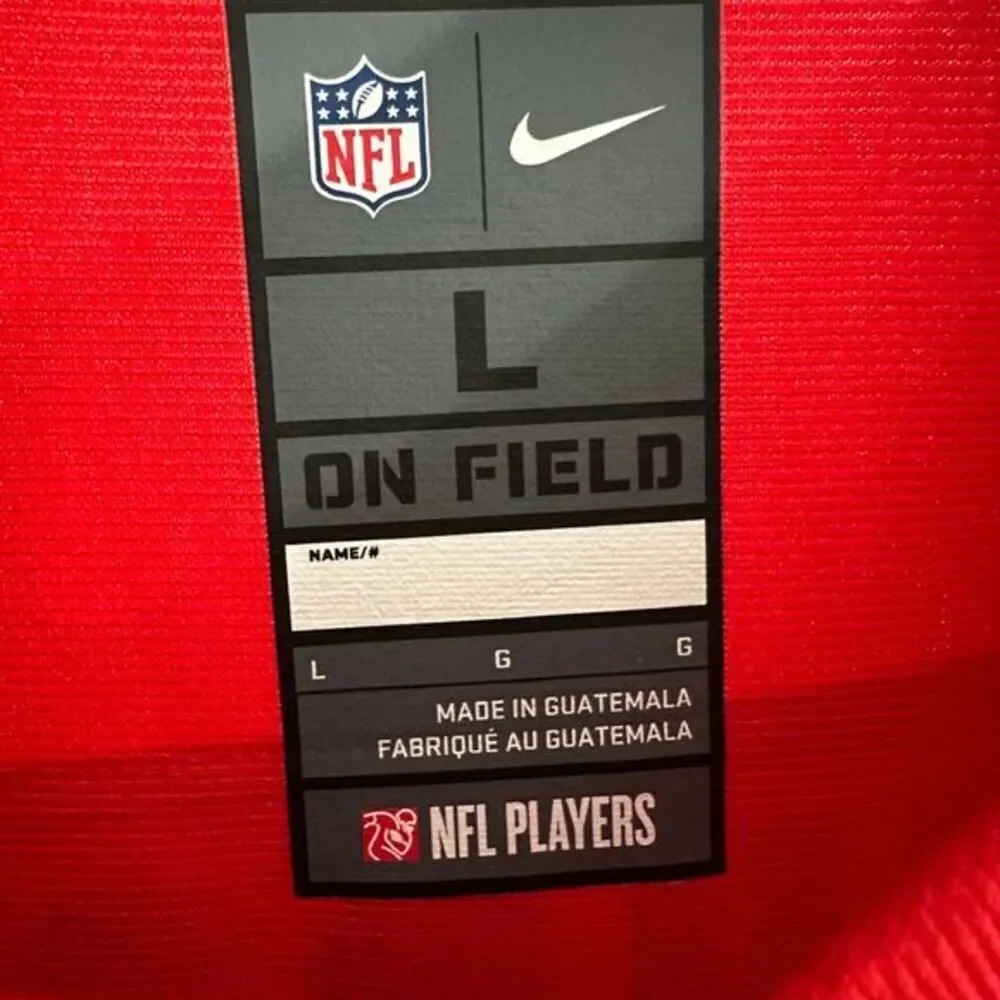 Nike NFL New England Patriots Judon 9 Jersey Top Red Large Football‎